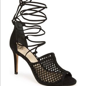 Vince Camuto Lace Up “Vasha” Lace up Sandal Heel